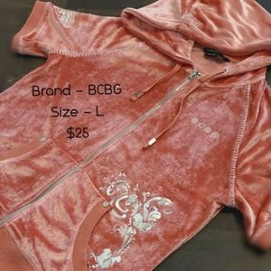 Beautiful Orange Dreamsicle BCBG Hoodie